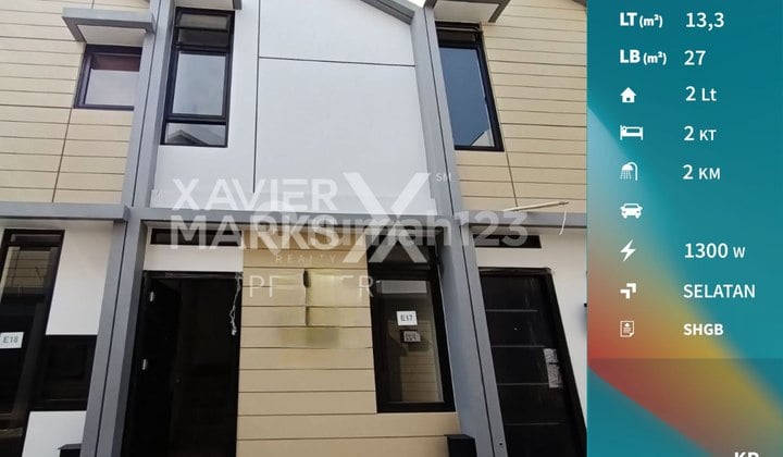 Rumah Furnish Dekat Binus di Mhouse Araya Malang