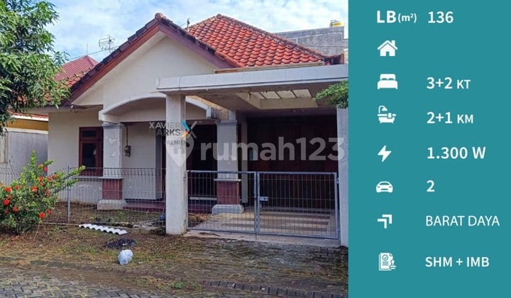 Rumah Semi Furnish Araya Malang Kawasan Elit