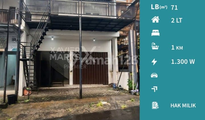 Ruko Dekat Kampus 2 Lantai di Tirtojoyo Genting Malang