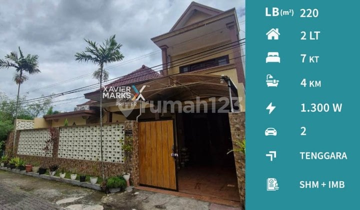 Rumah Modern 2 Lantai Siap Huni di Jl Warinoi Malang