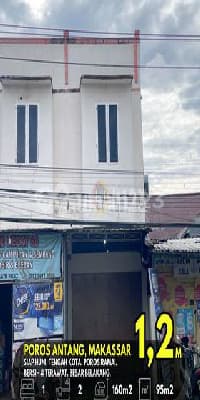 Ruko Siap Huni. Poros Ramai Antang Makassar. Luas 95 M2