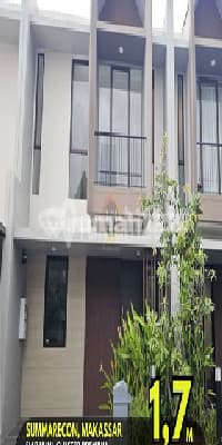 Rumah Siap Huni 2 Lantai Summarecon Makassar. Uk 6X14. 3 Kamar.