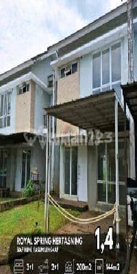 Rumah Siap Huni Royal Spring. 3+1 Kamar. Ukuran Tanah 8x18. Harga Murah.