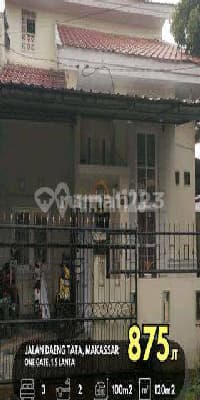 Rumah Siap Huni 3 Kamar Ukuran 8x15. Di Daeng Tata Makassar. 1,5 Lantai.