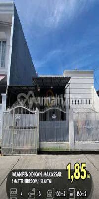 Rumah Jalan Pendidikan Makassar Tengah Kota. Ukuran 10x15.