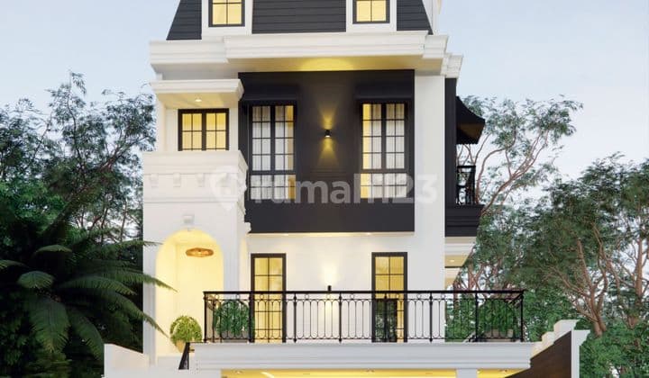 Brand New American Classic Town House Pejaten Jaksel