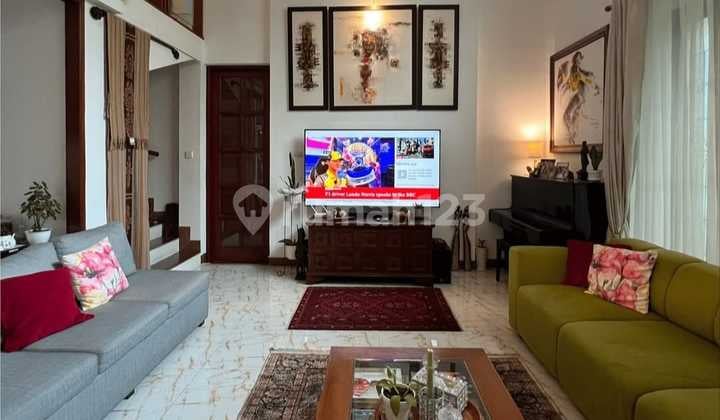 Rumah Modern Dalam Prime Cluster Menghadap Taman Di Bintaro Jaya