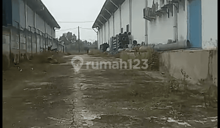Dijual Gudang Ex Pabrik Jalan Raya Rangkas, Kecamatan Cikande, Kabupaten Serang, Propinsi Banten