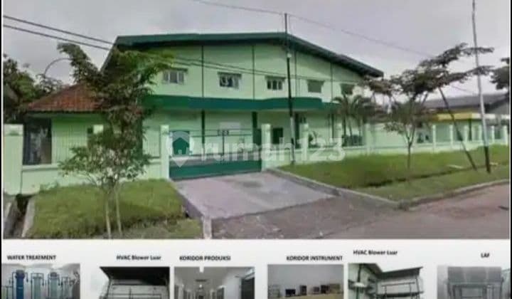 Dijual Take Over Pabrik Farmasi Aktif Di Kecamatan Cikande, Kabupaten Serang, Propinsi Banten