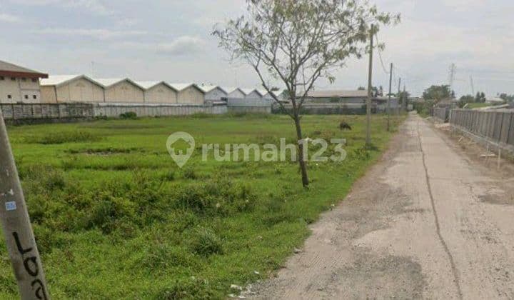 Dijual Kavling Industri Dekat Bandara Sukarno Hatta di Kalibaru, Kecamatan Pakuhaji, Kabupaten Tangerang, Propinsi Banten