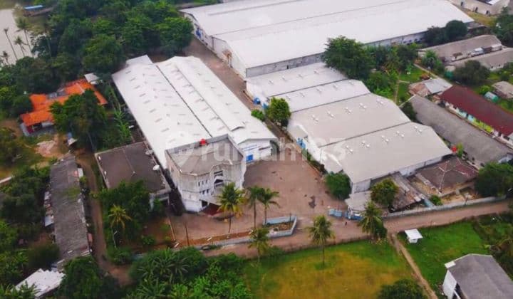 For Rent/ For Sale Ex-Factory Warehouse in Cikokol District, Tangerang City, Banten Province