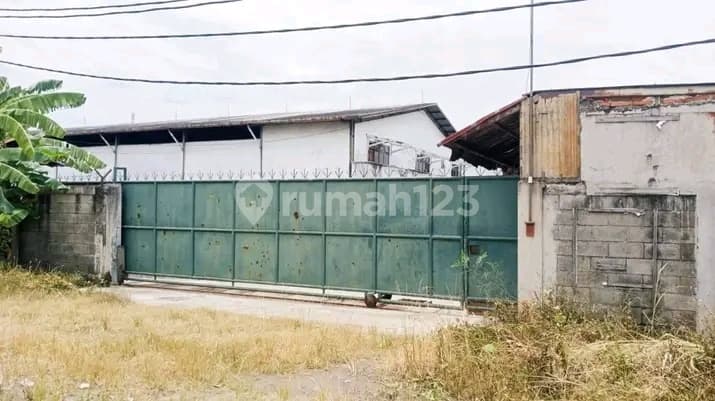 Dijual Ex Pabrik di Kawasan Industri Jatake, Kecamatan Jati Uwung, Kabupaten Tangerang, Propinsi Banten