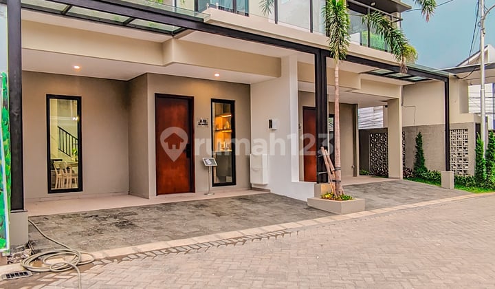 3-Story House with Attic Room The Astelia Bintaro