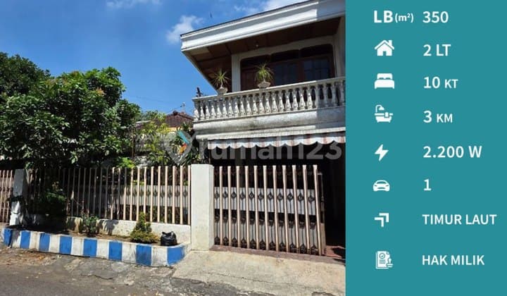 Rumah 2 Lantai Dekat Unisma di Jl Tata Surya Malang