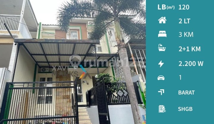 Rumah Furnish Selangkah ke UB di Graha Mulia Malang
