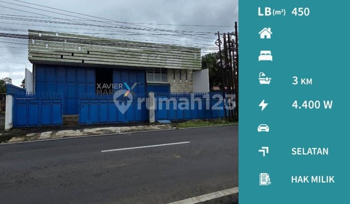 Gudang Siap Pakai Poros Jalan Tlogowaru Malang