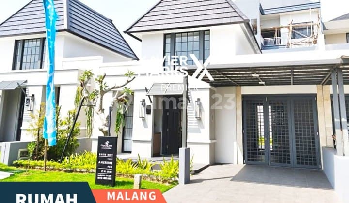Rumah Baru Full Furnish Premium di Citraland Puncak Tidar Malang