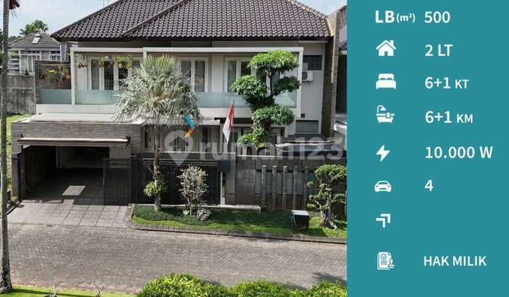 Rumah Full Furnish Premium Mewah di Istana Dieng Malang