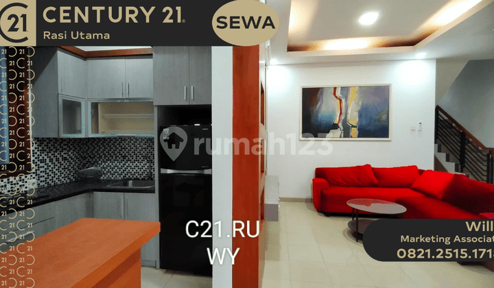 Disewakan Rumah 2 Lantai di Dalam Cluster Kota Wisata Cibubur
