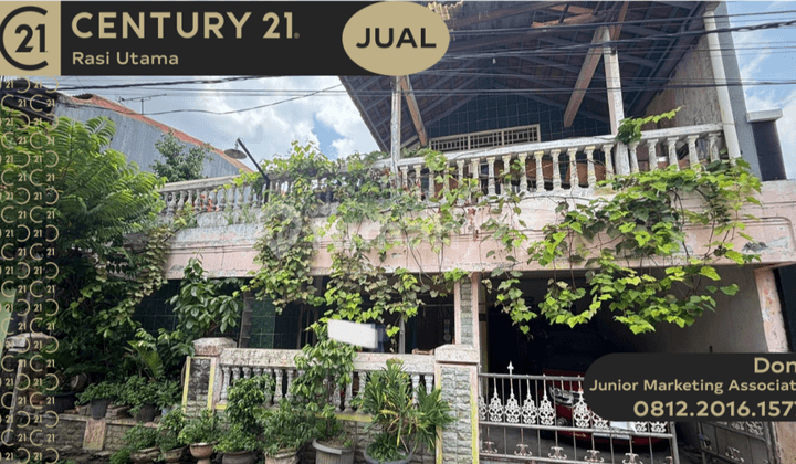 DIJUAL RUMAH 2 LANTAI DI MARGAHAYU BEKASI TIMUR