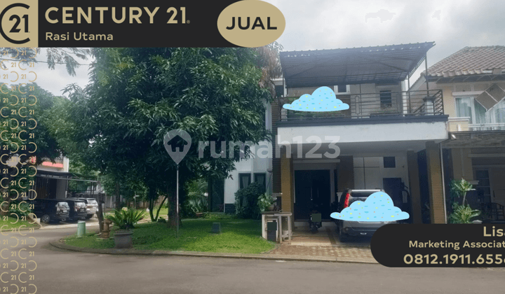 Dijual Rumah 2 Lantai di Dalam Cluster Legenda Wisata Cibubur