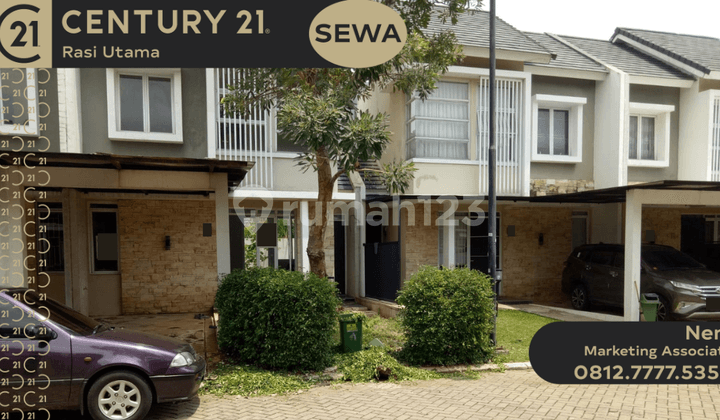 Disewakan Rumah 2 Lantai Siap Huni di Metland Transyogi Cileungsi Bogor