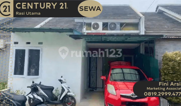 DISEWAKAN RUMAH DI GREEN RESIDENCE TANAH BARU BOGOR