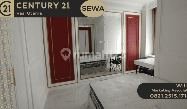 DISEWAKAN 1 UNIT APARTEMEN DI TRANSPARK CIBUBUR HARJAMUKTI DEPOK