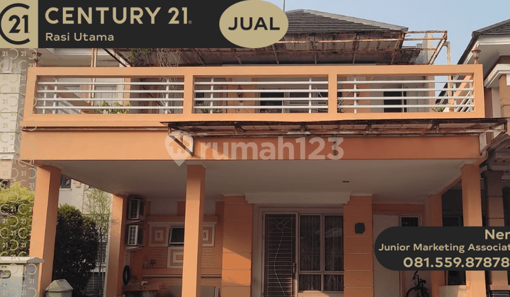 Dijual Rumah 2 Lantai di Dalam Cluster Kota Wisata Cibubur