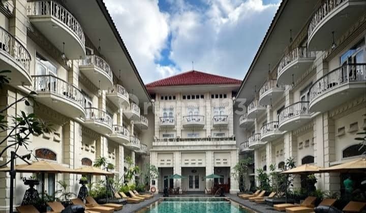 Hotel The Hermitage Bintang5 Menteng Jakpus 700Milyar Nett.