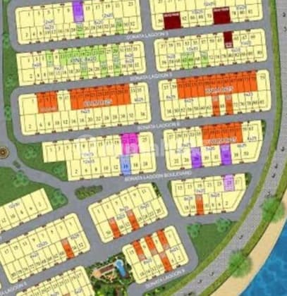 Tanah Uk 8 X20 m² di Golf Island Pik Cluster Sonata , Penjaringan Jakarta Utara
