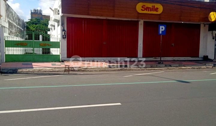 Asli Murah!! Tnh + 3 Ruko Luas 2188 M2 Lokasi Pinggir Jln Raya Hanya 40 M Nego