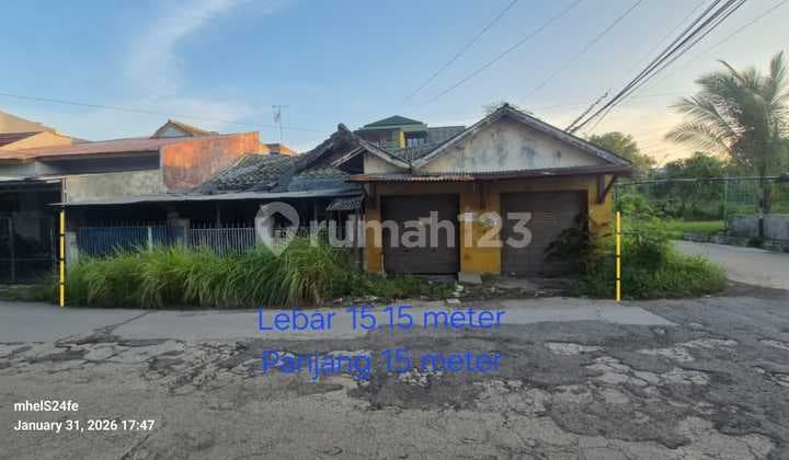 Rumah Bahan Hitung Tanah SHM di Jalan Alpukat Raya Harapan Indah, Bekasi