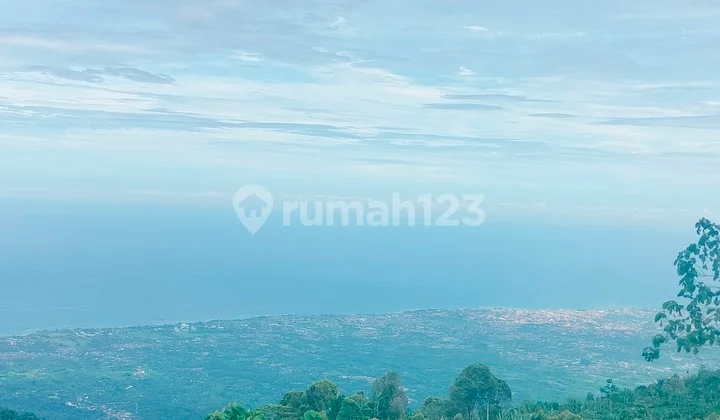 Ocean View! 2,5 Ha Sejuk Private Road Dekat Munduk Bali