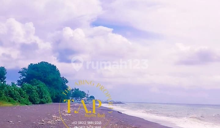 Murah! 65,5are Beachfront Pinggir Pantai Sawan Buleleng Bali