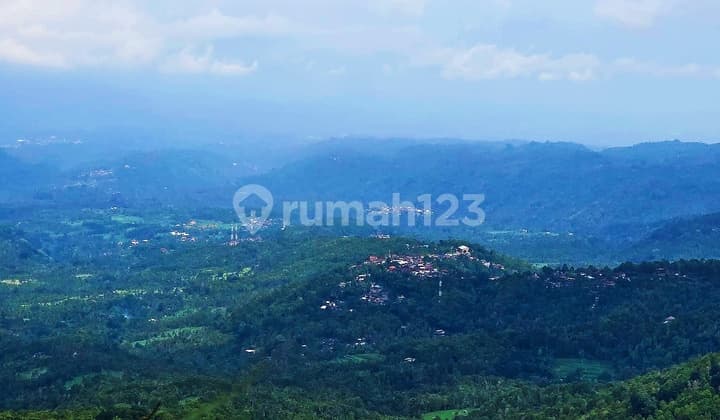 15 Are Full Ocean View Pinggir Road Aspal Hotmix Munduk Buleleng Bali