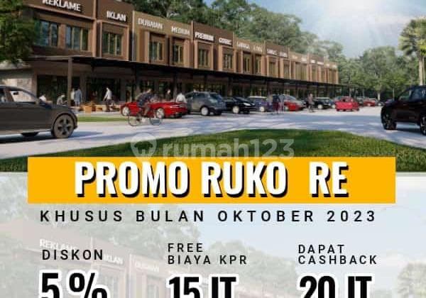 Ruko 2 Lantai Murah Sentraland Paradise Parung Panjang Bogor