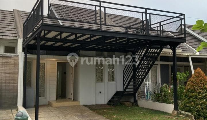 Rumah Mezzanine Cluster Perumahan The River Siap Huni Dekat Stasiun Parung Panjang dan Tol Legok