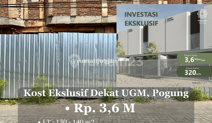 Kost Ekslusif Baru Dekat Ugm Full Furniture Jl Kaliurang Pogung