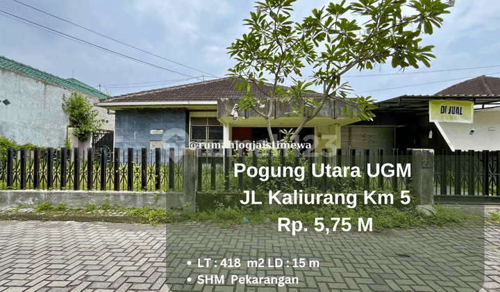 Tanah Dekat Ugm Pogung Jalan Kaliurang Km 5 Dalam Ring Road