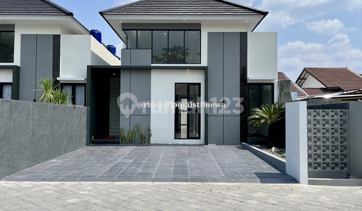 Rumah Baru Dalam Cluster Jl Kaliurang Km 13 Sukoharjo Dekat Uii