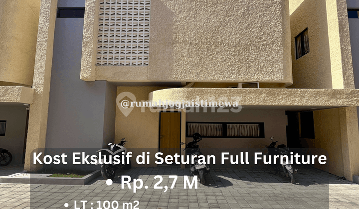 For Sale Exclusive Boarding House with 10 Fully Furnished Rooms in Seturan Condongcatur, Near UPN and AMIKOM.