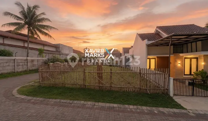 Dijual Tanah Kavling Posisi Hook Siap Bangun di Perumahan Atrani Residence