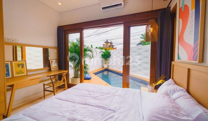 Villa Modern Minimalis Lokasi Strategis Di Pusat Canggu - Bali