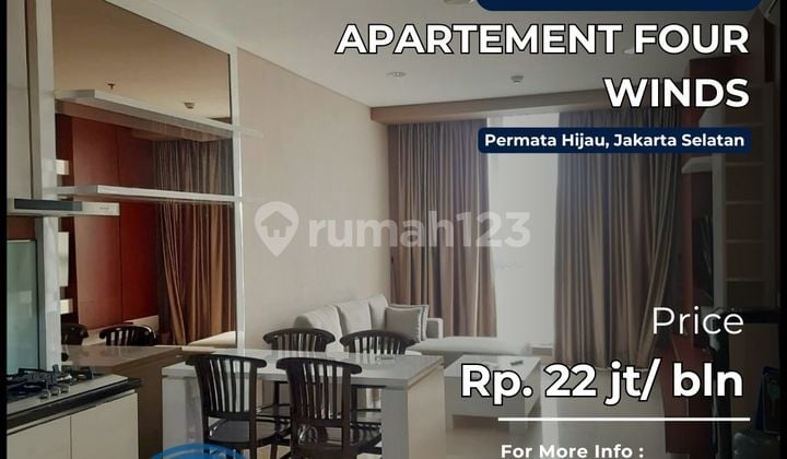 Four Winds Apt. 2BR+Study Full Furnish Best City View