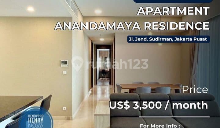 Anandamaya Residence Best Unit 3+1BR Best City View High Floor