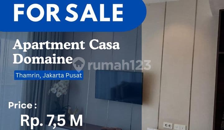 Jual Cepat Casa Domaine Apartment 3 BR Fully Furnished