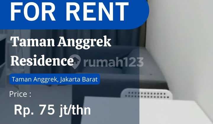 BRAND NEW Taman Anggrek Residence Unit 1BR Full Furnish