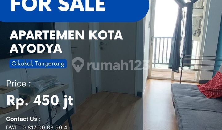 For Sale Apartment. AYODHYA 2BR FURNISHED City View Best Unit