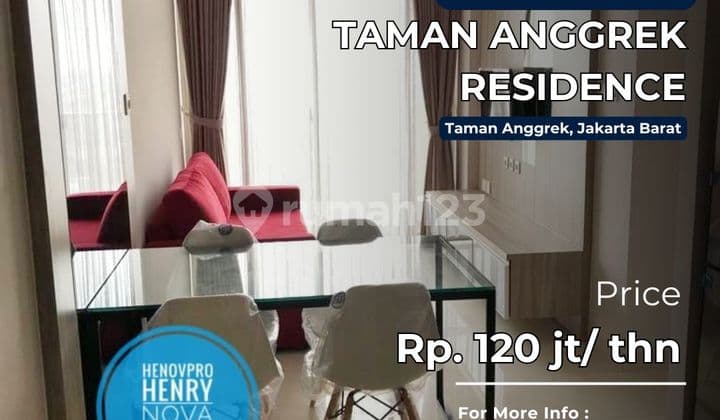 Orchid Garden Residence Unit 3BR Full Furnish City View